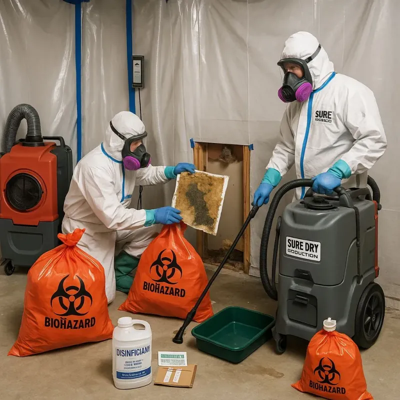 Contaminated Water Handling Protocols process in Branson, MO