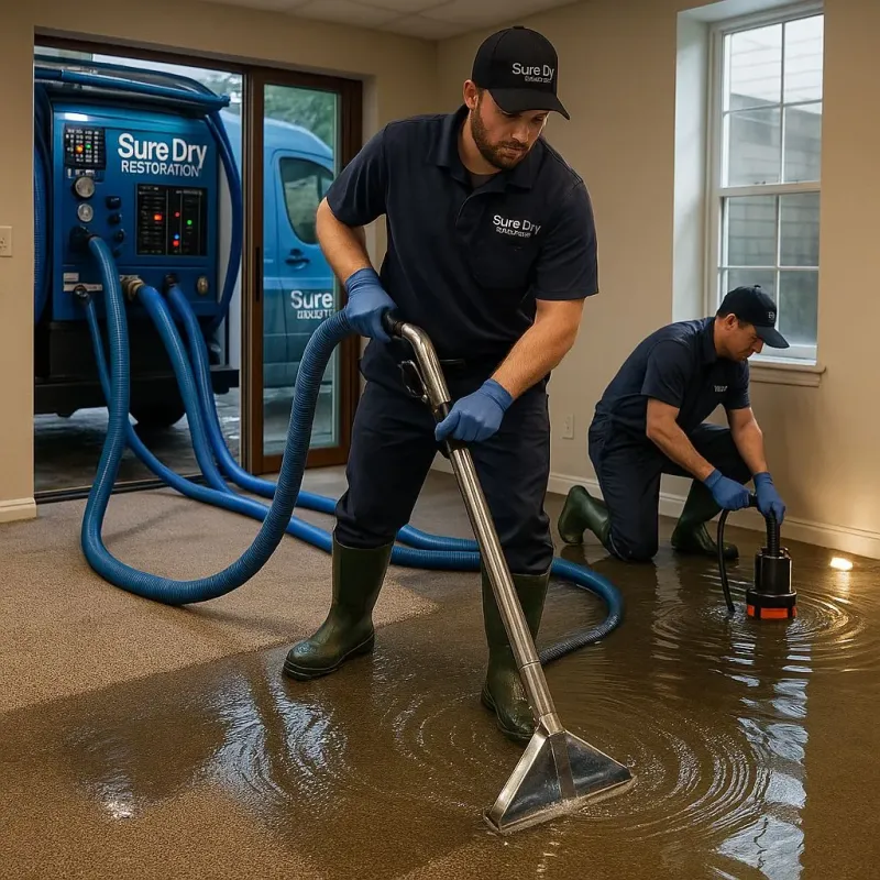 Water Extraction and Removal process in Branson, MO